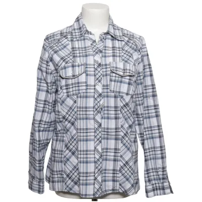 Skjorte (Blå, Hvid) fra Young Spirit Bomuld, Polyester
