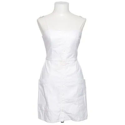Denimspencer (Hvid) fra Abercrombie & Fitch Bomuld