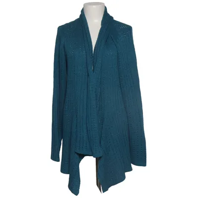 Cardigan (Blauw, Petrol) van Gina Laura Collection Acryl