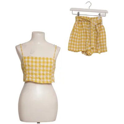Set (Gul, Vit) från Bershka_BSKGIRL Linne, Viskos