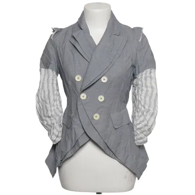 Blazer (Grå, Hvid) fra High Use Bomuld, Viscose