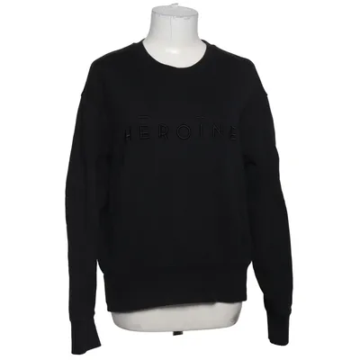Sweatshirt (Sort) fra Maison Hēroïne Økologisk bomuld