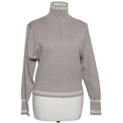 Sweater (Grå, Hvid) fra JW Anderson x Uniqlo Akryl, Polyamid, Polyester, Uld