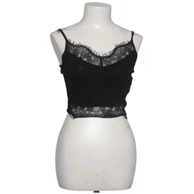 Tank Top (Black) from Missguided Elastane, Viscose
