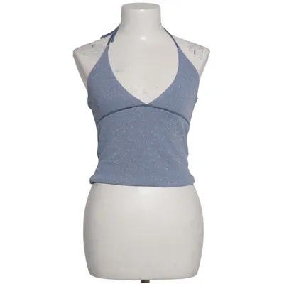 Neckholder Top (Blau) von Subdued Elasthan, Polyester, Viskose