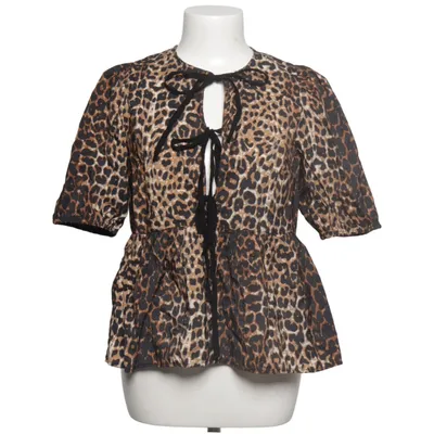 Peplum top (Brown, Black) from Pigalle Viscose