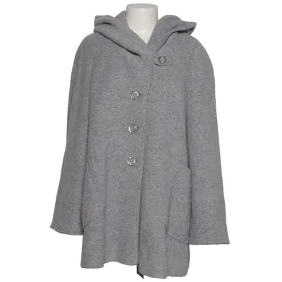 Manteau (Gris) de Erich Fend Polyamide, Polyester, Laine