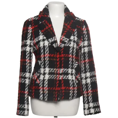 Blazer (Black, White, Red) from Oui Acrylic, Polyester, Wool