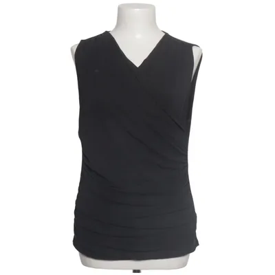 Slå-om bluse (Grå) fra Grace & Mila Cupro, Elastan, Polyester