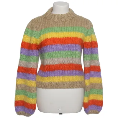 Tröja (Beige, Flerfärgad) från Ganni Mohair, Ull