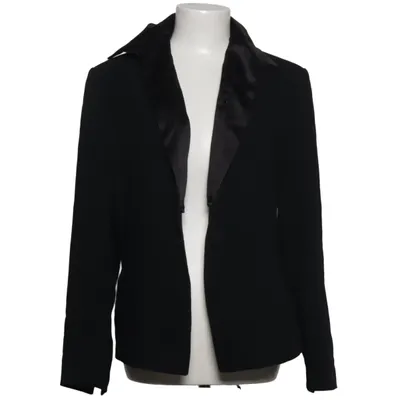 Blazer (Noir) de Ritva Falla Acétate, Polyester