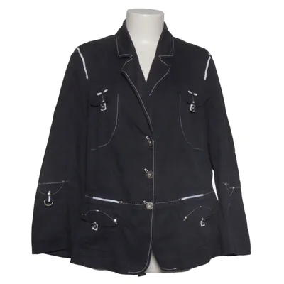Blazer (Blue, White) from Kombi Mode Cotton