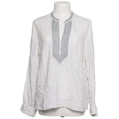 Blouse (Blanc, Bleu) de Label Of Graded Goods Viscose