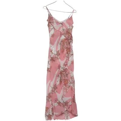 Kjole (Pink, Hvid, Brun) fra Zero Polyester