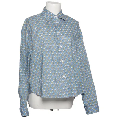 Chemise (Bleu, Jaune, Blanc) de Lodenfrey Coton