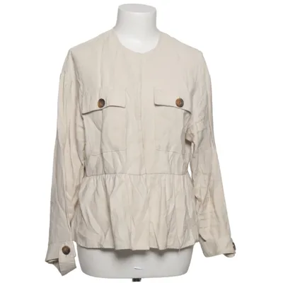 Blouse (Beige) from Zara Polyester, Viscose