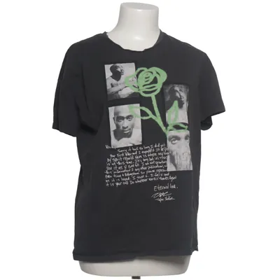 T-shirt (Gris) de 2Pac Coton