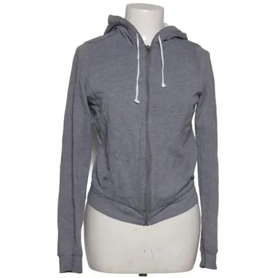 Hoodie (Gray) from Hollister Cotton, Polyester