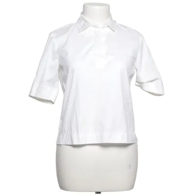 Chemise à manches courtes (Blanc) de Tonno & Panna Coton, Élasthane, Polyamide