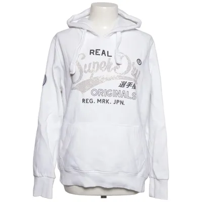 Kapuzenpullover (Weiß) von Superdry Baumwolle, Polyester