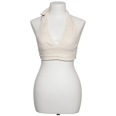 Halternecktopp (Beige) från Pull & Bear Linne, Viskos