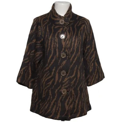 Strickjacke (Grau, Braun) von Samoon by Gerry Weber Acryl, Mohair, Polyamid