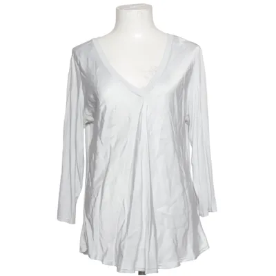 Lange mouwen shirt (Wit) van Malu Elastaan, Zijde, Viscose