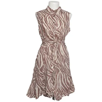Blousejurk (Bruin, Wit) van Code Katoen