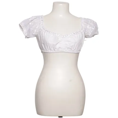 Dirndlbluse (Hvid) fra Krüger Madl Bomuld, Polyester