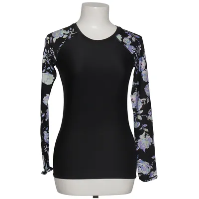 T-shirt de natation (Noir, Multicolore) de Volcom Élasthane, Polyester