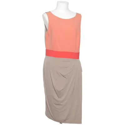 Kjole (Beige, Orange, Rød) fra Paule KA Elastan, Polyamid, Viscose