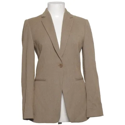 Blazer (Beige) fra Emporio Armani Cupro, Elastan, Polyamid, Viscose, Uld