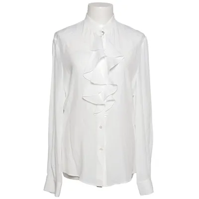 Blouse (White) from Boutique Moschino Acetate, Silk