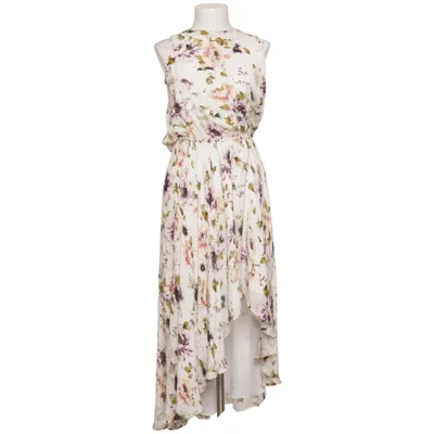 Dress (White, Multicolored) from Haute Hippie Polyester, Silk