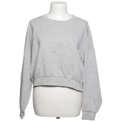 Sweatshirt (Gray) from Weekday Cotton, Polyester, Viscose