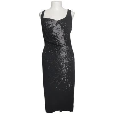 Dress (Black, White) from Isabel de Pedro Elastane, Silk