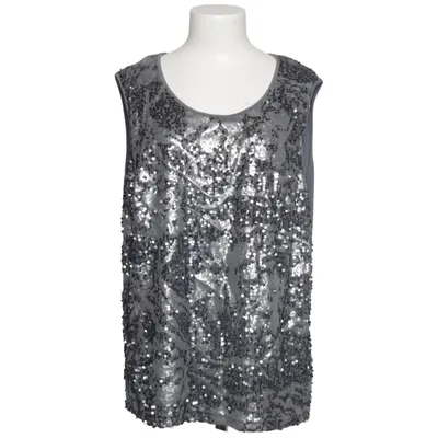 Topp (Grå, Silverfärgad) från Erfo Elastan, Polyester