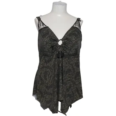 Badtröja (Svart, Grön)