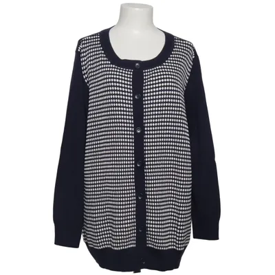Cardigan (Blauw, Wit) van Fiora Blue Acryl, Katoen