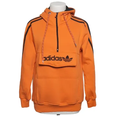 Huvtröja (Orange, Svart) från Adidas Bomull