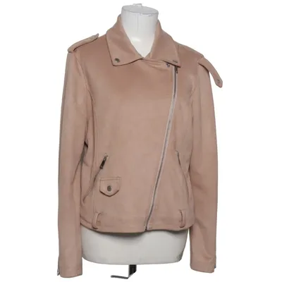 Bikerjacka (Beige) från Morena Polyester