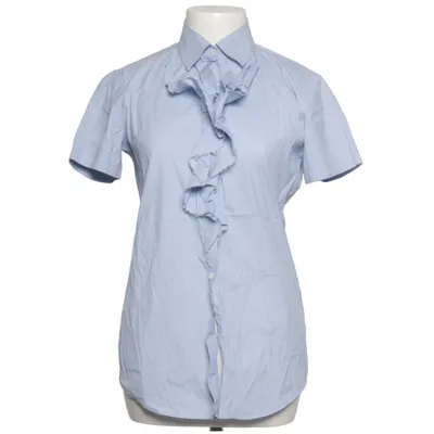 Short sleeve shirt (Blue) from Aglini Cotton, Elastane, Polyamide