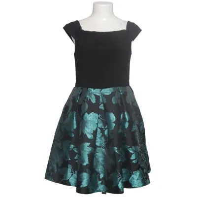 Cocktail dress (Black, Turquoise) from Morgan & Co Elastane, Polyester