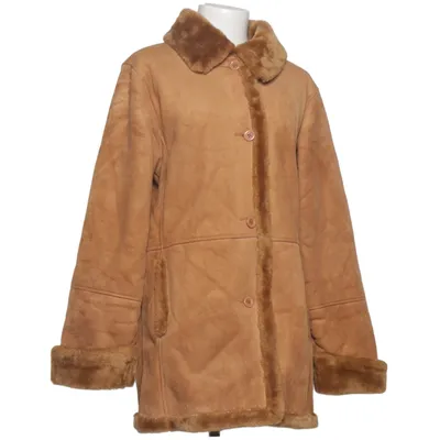 Shearlingjakke (Brun) fra Canda C&A Akryl, Polyester