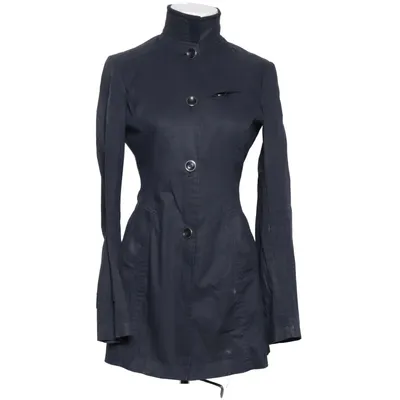 Manteau (Bleu) de Amy Gee Coton, Élasthane, Polyamide