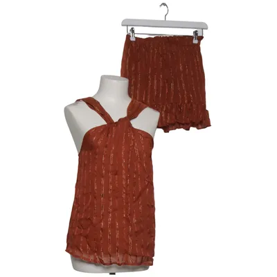 Set (Brown, Gold) from Hoss Intropia Metallic fiber, Viscose