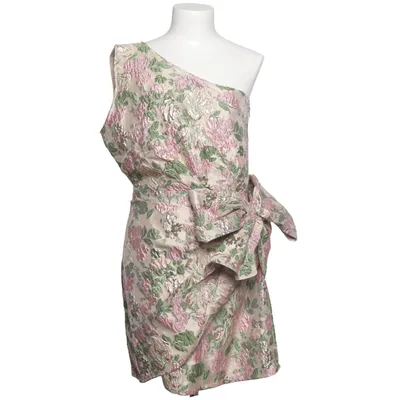 Cocktailkjole (Beige, Pink, Grøn) fra Golden Live Metallfiber, Polyester