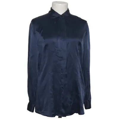 Bluse (Blau) von Alba Moda Seide