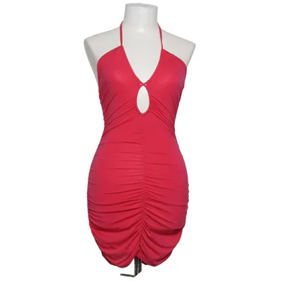 Halterneck dress (Red) from Reformation Elastane, Lyocell