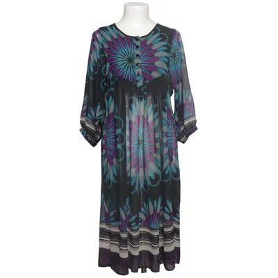 Dress (Black, Blue, Purple) from Menglu Polyester